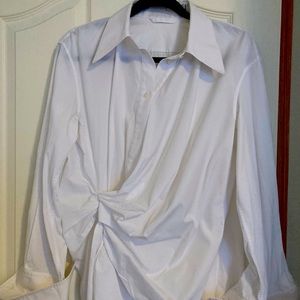 Helmut Lang Button Down Wrap Shirt